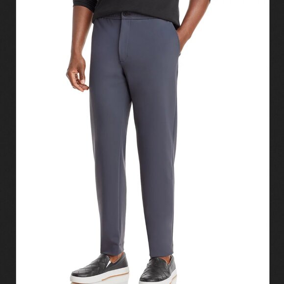 Theory Other - THEORY Mayer Drawstring Precision Ponte Pants Slim Fit in Basalt (Grey) 32